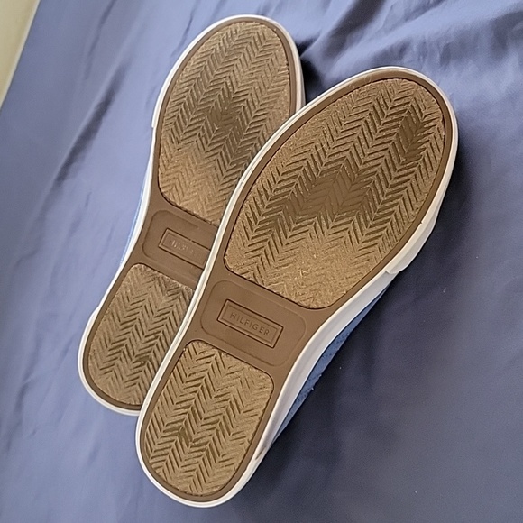 Tommy Hilfiger Blue Canvas Sneaker TMREVEL - Picture 6 of 7